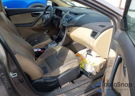 2013 Hyundai Elantra Gls from USA, damaged, VIN 5NPDH4AE9DH297516